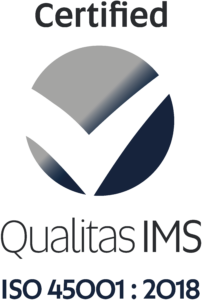 ISO 45001 Certified · Qualitas IMS